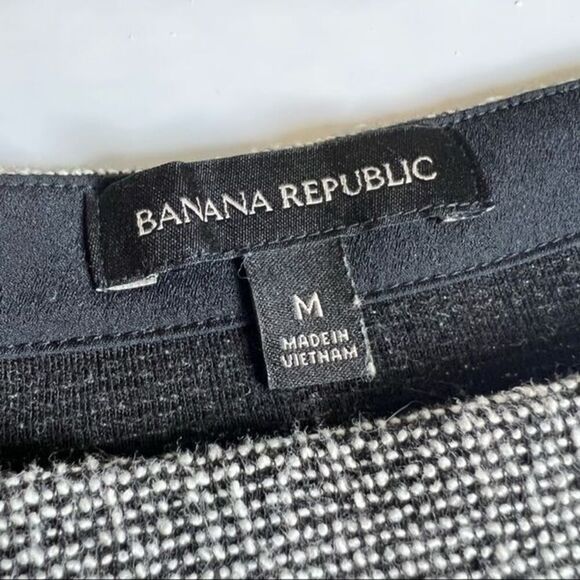 BANANA REPUBLIC Womens Medium Bell Sleeve Gray Top - Picture 3 of 11